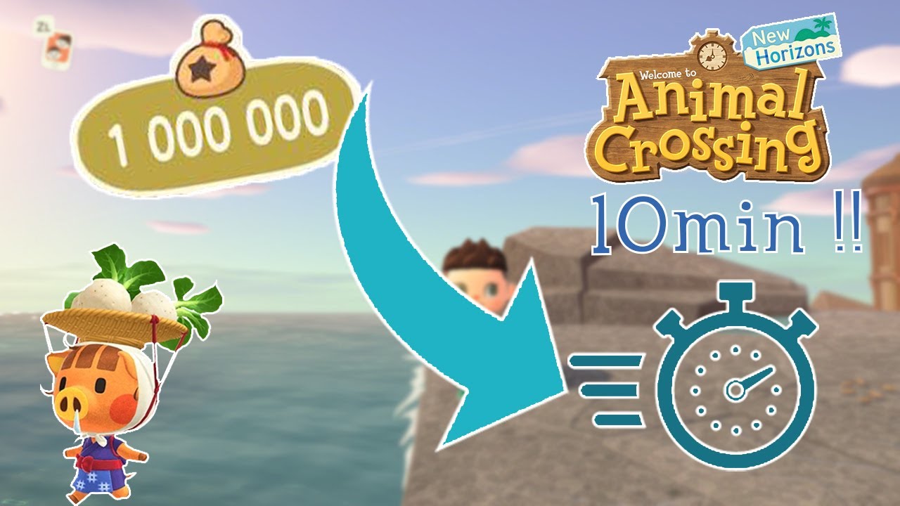 Comment Etre Riche Sur Animal Crossing New Horizons 1 Million En 10 Min Youtube