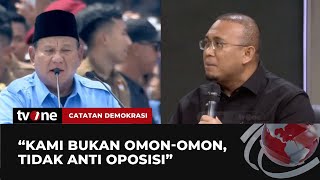 Soal Statmen Prabowo "Jangan Ganggu", Andre: Silahkan Oposisi, Jangan Sebarkan Hoaks | tvOne
