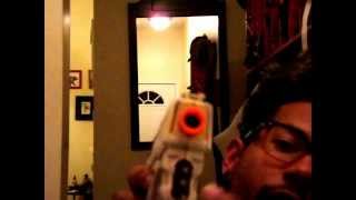 Nerf Scout blaster with led muzzle flash