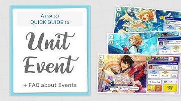 How to UNIT EVENT + FAQ from Comments [Enstars Music EN Guide]