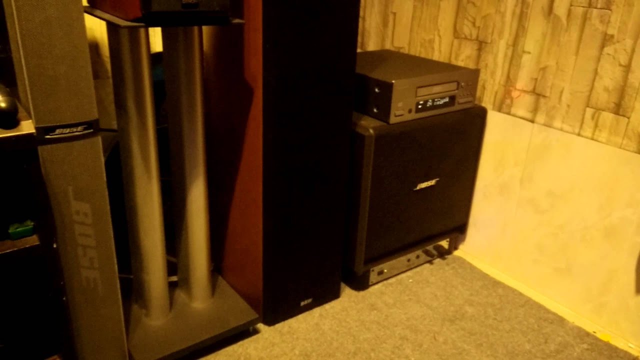 Bose Subwroofer SW-4 Test Bass Sound Super Bass - YouTube