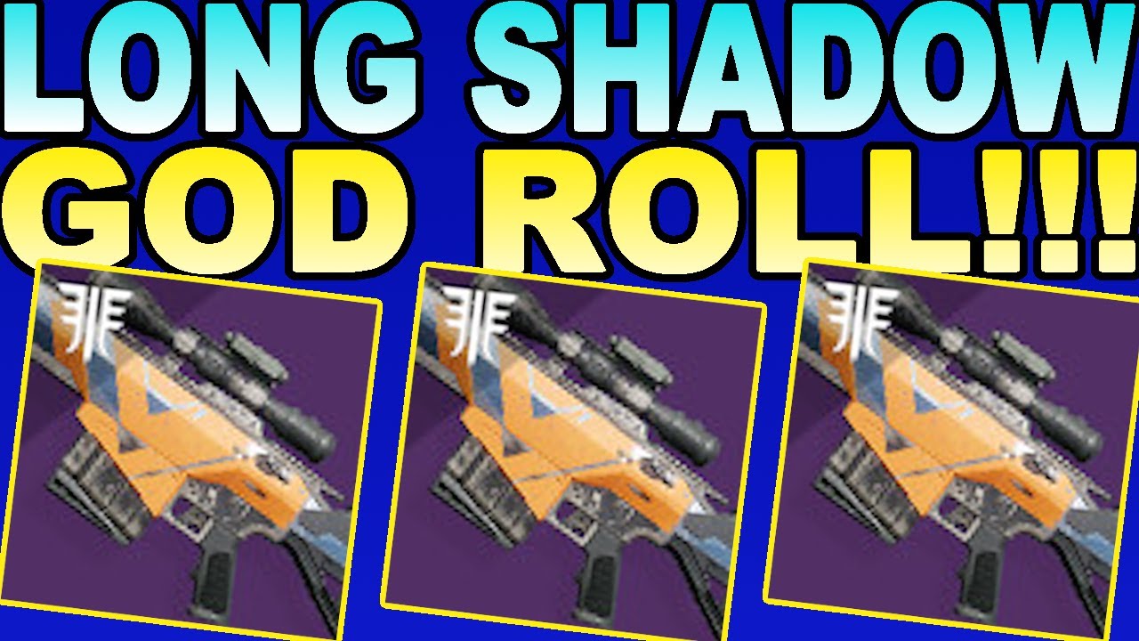 Destiny 2 | HOW TO GET LONG SHADOW SNIPER & LONG SHADOW SNIPER GOD ROLL! -  YouTube