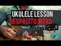 How to Play the Intro Riff to Despacito | Ukulele Lesson