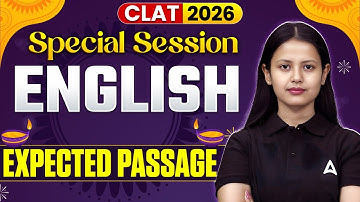 CLAT 2026 - Expected passage | CLAT  | English Language for CLAT