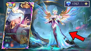 NEW ALICE COLLECTOR SKIN IS HERE! YOU WON’T BELIEVE HOW MANY DIAMONDS I SPENT 💎🔥(THANK YOU MOONTON )