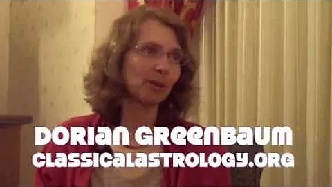 Dorian Gieseler Greenbaum, Astrologer& Academic, C...