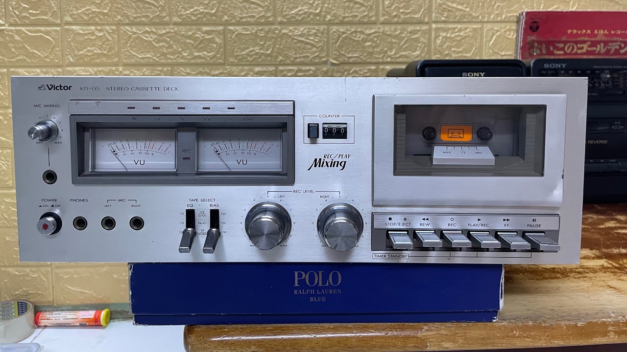 レトロカセット】Victor KD-05 カセットデッキ 【公式通販】