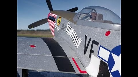 Unboxing -  Arrows Hobby - 1100mm - P51D  Mustang