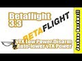 Auto-lower vTX power on disarm | BETAFLIGHT 3.3 vtx_low_power_disarm