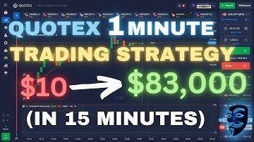$10 TURN INTO $83,000 WITH QUOTEX 1 MINUTE TRADING STRATEGY LIVE | TRADING QUOTEX FOR BEGINNERS 2023