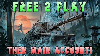 Free 2 Play Grind Then Some Main Account! ll Wot Console - World of tanks Modern Armor