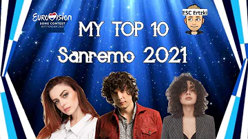 Eurovision 2021 | Italy | My Top 10 | Sanremo 2021