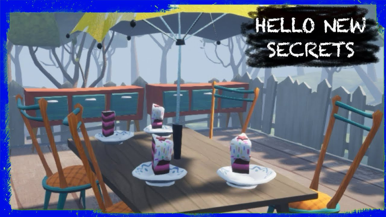 HELLO NEIGHBOR MOD KIT: HELLO NEW SECRETS [PATCH 2] - YouTube