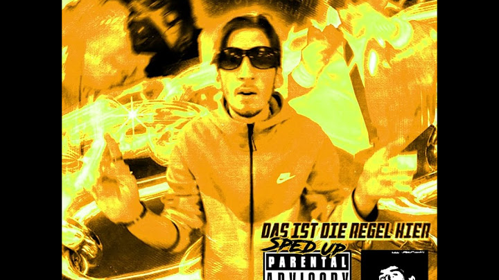DAS IST DIE REGEL HIER, Sped Up