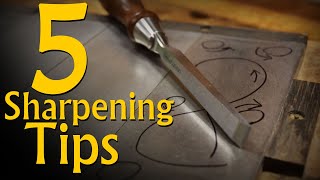 Five Sharpening Tips usually skipped in Sharpening Videos