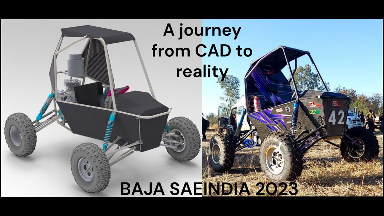 Saeindi Reev Jig Assembly and Final Assembly | Render Vs Reality | BAJA SAEINDIA ...