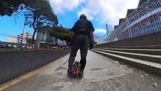 #euc @Sabana Metropolitan Park, San José Costa Rica | EUC electric unicycle easy riding Jan.2024