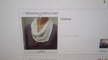 How to add and share a project to Ravelry.com