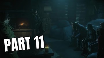 Until Dawn PS4-Everyone Lives Gameplay Walkthrough/No Commentary Part 11 The Wendigo