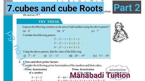 8th class maths |chapter 7|Cubes and cube roots| Try these| part 2 p g no 111|CBSE |NCERT