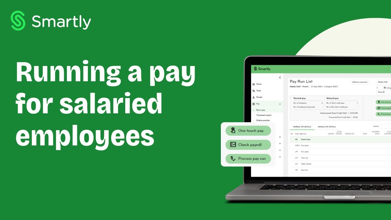 Run A Pay For Salaried Employees YouTube Run A Pay For Salaried Employees YouTube