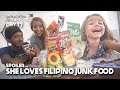 BRITISH KID Trying FILIPINO Snacks For The First Time 🇵🇭 WAS THIS A BAD IDEA?