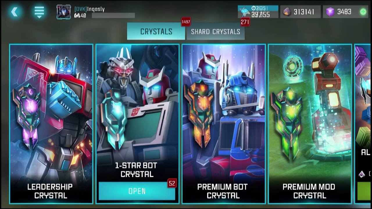10x Leadership Crystal Opening - Transformers: Forged to Fight