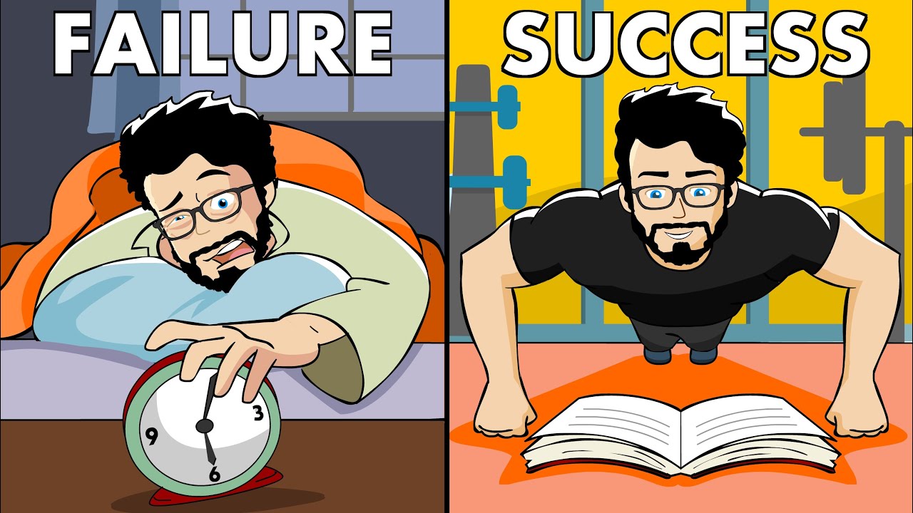 ⁣6 Habits That Will Make You Successful (Animated)