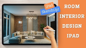 🏡 Room Interior Design in SketchUp on iPad – Step-by-Step Guide! 🎨✨