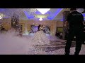 Свадьба Обнинск ресторан Royal Palace тяжёлый дым, конфетти, холодные фонтаны.