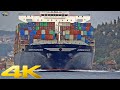 4 hours amazing relaxing 4k shipspotting at istanbul strait bosphorus with ship details