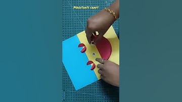 Funny Crab Colourful Craft Ideas #magithascraft #shorts