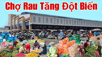 Chợ Bình Điền rau củ quả giá rẻ Tăng Đột Biến sáng nay