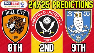 BOOKIES EARLY 24/25 CHAMPIONSHIP PREDICTIONS ?