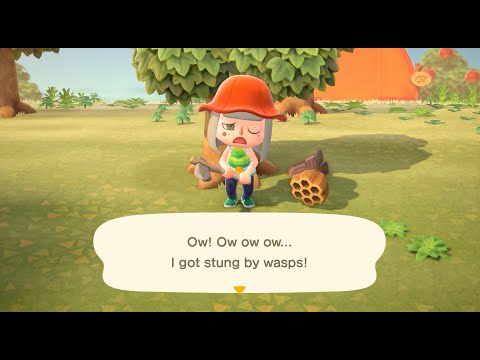 Video: Animal Crossing Wasps: Hur Man Fångar Getingar, Undvik Sting Och Gör Medicin I New Horizons Förklarade