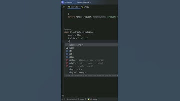 Django Class Based Views Create View #learnpython #django