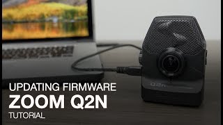 Zoom Q2n: Updating the Firmware