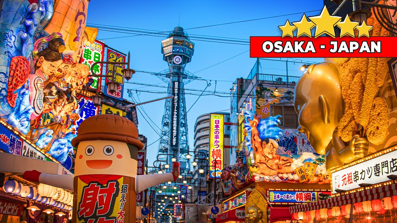 The BEST Place to VISIT in OSAKA 🇯🇵 | Shinsekai, Retro Arcades, Gambling, Street Food, Nightlife