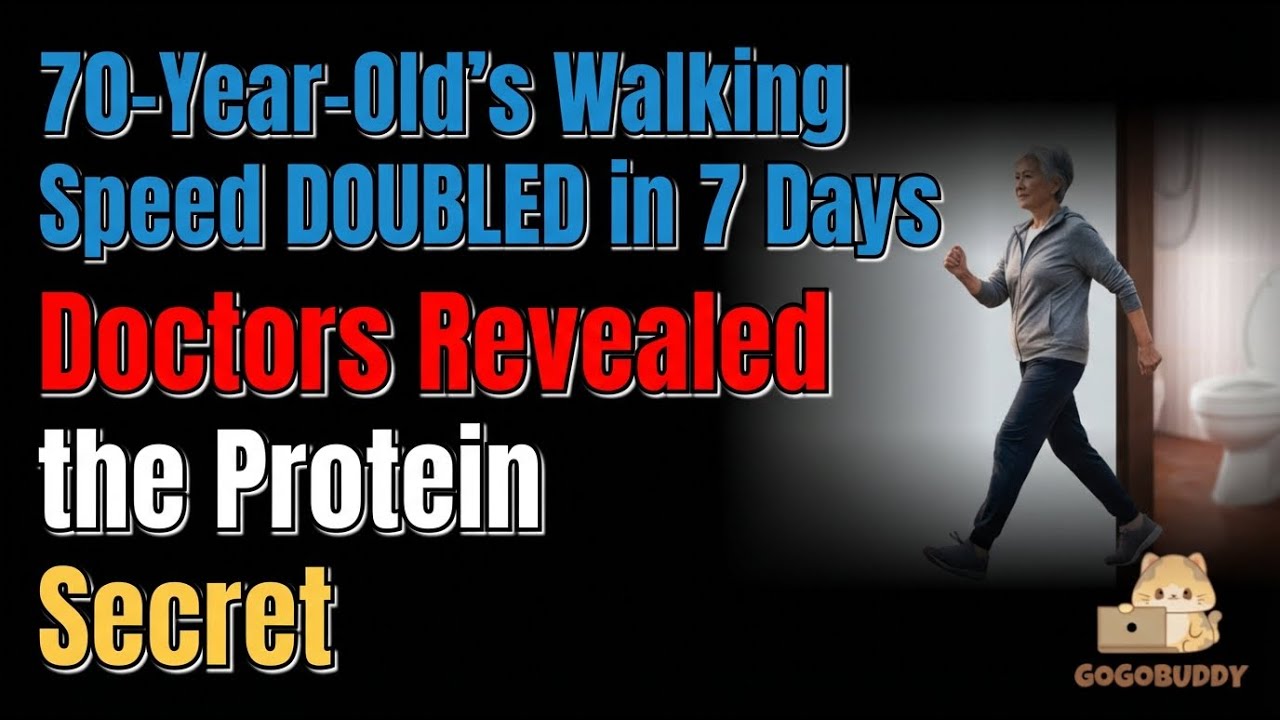 Скорость ходьбы 70-летней женщины УДВОИЛАСЬ за 7 дней — врачи раскрыли секрет белка.