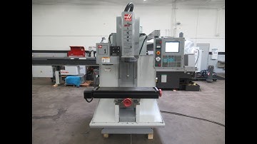 SOLD Haas TM-1 Toolroom Mill with 10 Station Tool Changer, Coolant Pump Kit & More