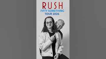 RUSH FIFTY SOMETHING TOUR! - Alex Lifeson, Geddy Lee, and Anika Nilles #rush #fiftysomething