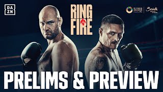 TYSON FURY VS. OLEKSANDR USYK PRELIMS LIVESTREAM (RIYADH SEASON)