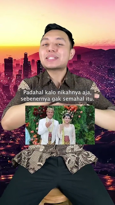 Berapa BIAYA NIKAH?! Kalo mau nikah minimal punya duit berapa menurut kamu? #shorts