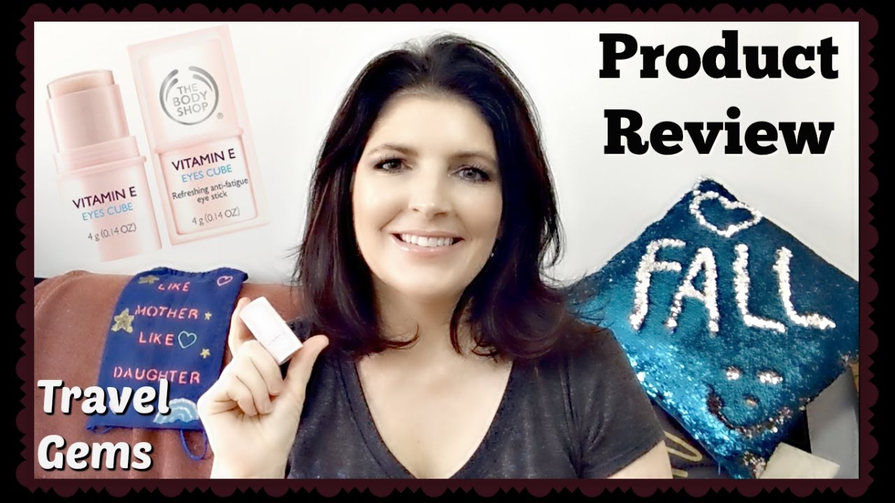 The Body Shop Vitamin E Eyes Cube Product Review YouTube