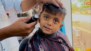 माऊली ची हेअर कटिंग | hair style | child haircut | Hairstyle |