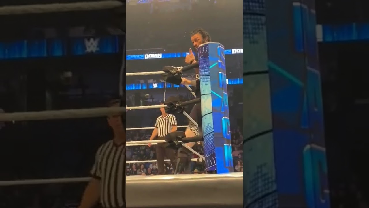 Roman Reigns breaks character for fan 🎥 Credit: @jarriusrobertson