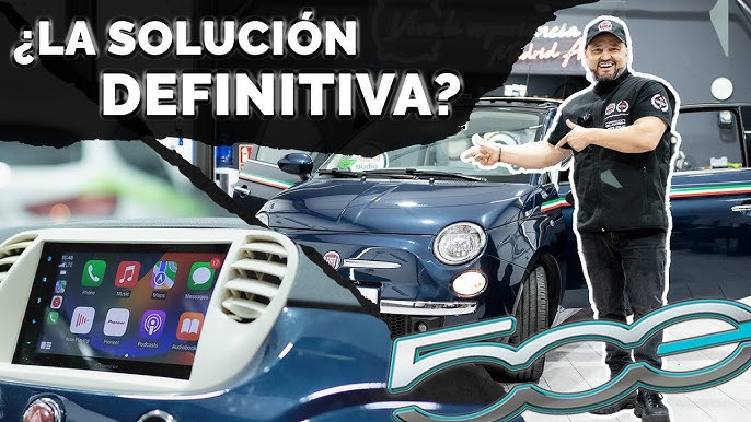 Cómo instalar una pantalla CarPlay en un Fiat 500? 🤩🛠 