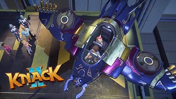 Knack 2 | 2 Player Chapter 10 A MIDNIGHT (PS5) co-op Gameplay, Game Mode Hard