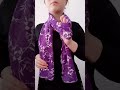 How to wear long scarf #fashiontips #fashiontutorial #fashion #scarffashion #ootd #scarfpin