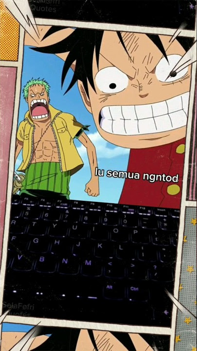 Baka Senchou 🔊☕ #quotes #animequotes #quotesanime #loveanime #onepiece #luffy